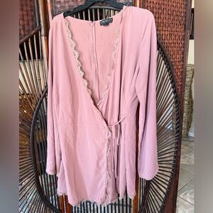 Vintage Forever 21 Pink Romper